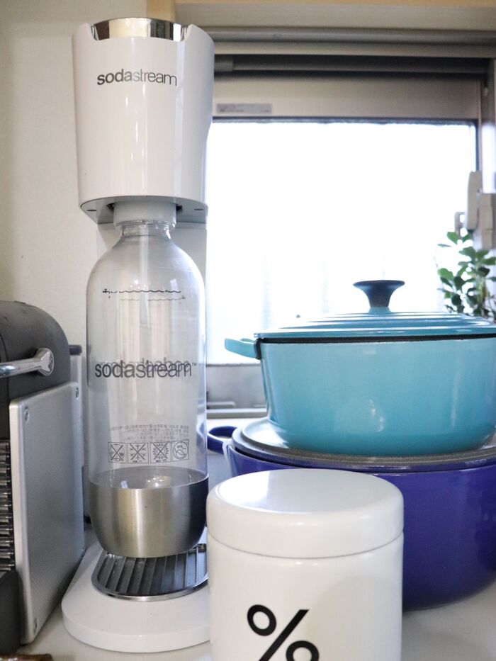 Sodastreamで作る炭酸水の飲み方いろいろ