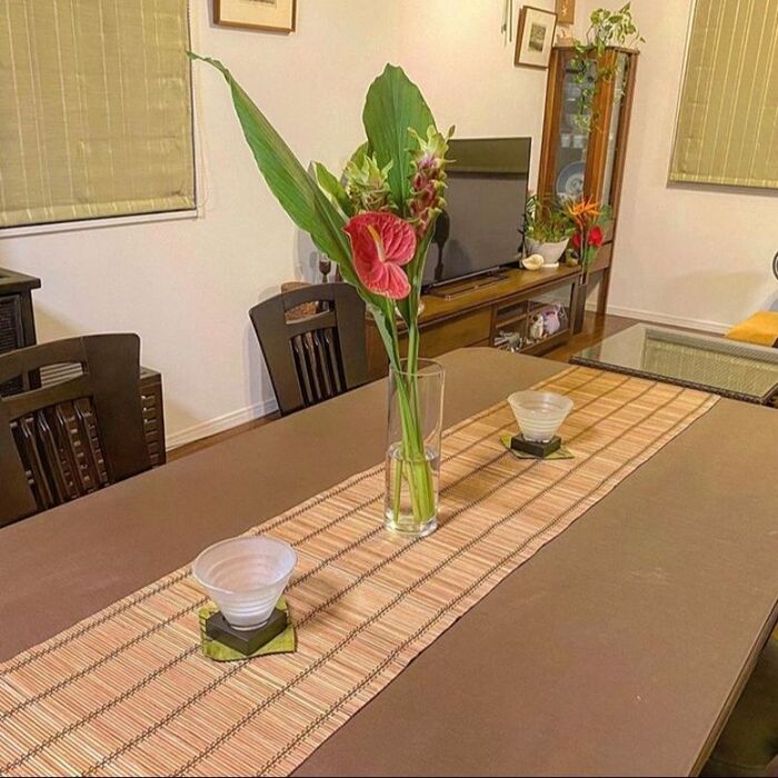 ニトリの竹ランナー