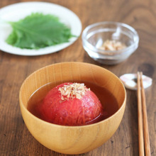 まるごとトマトの冷製味噌スープ