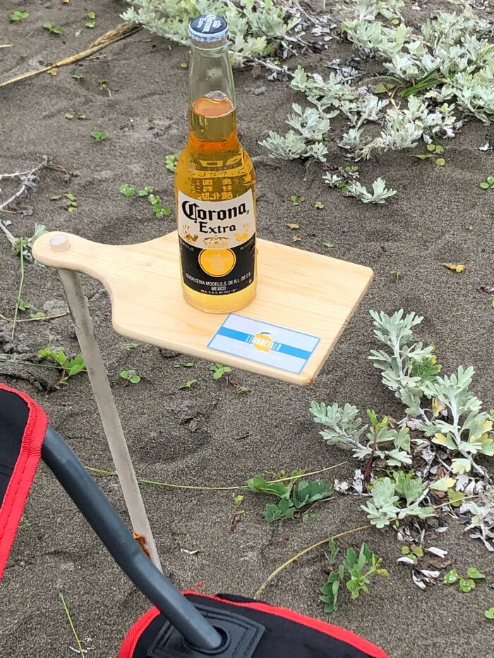 有ると便利なサイドテーブルを100均素材のみでDIY