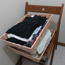 洗濯かご捨てて正解‼️狭い洗面所がスッキリ