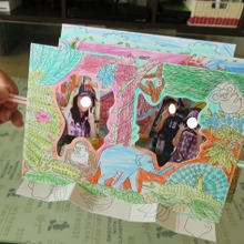 コロナでも空想旅行【紙芝居風】!(^^)!