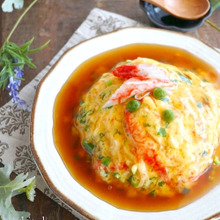 ふんわり卵のコツはあれを入れるだけ♪関西風~天津飯