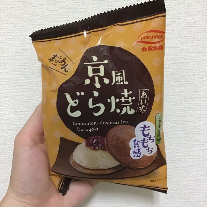 ニッキの風味!京風どら焼あいす
