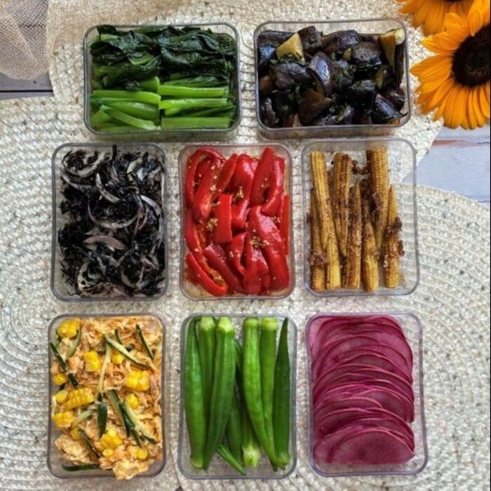 お弁当のすき間埋めおかずと夫弁当
