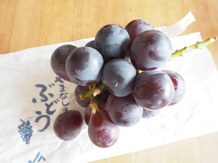 酸っぱいブドウをおいしく食べる方法