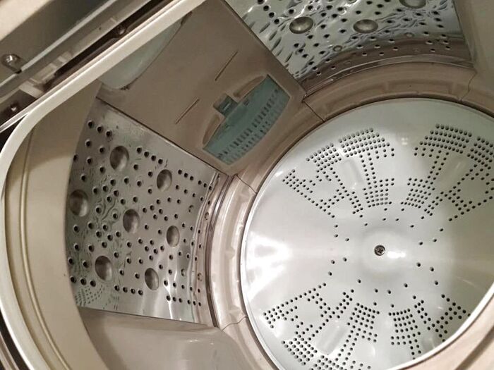 寝ている間に洗濯槽がピカピカになるズボラ掃除
