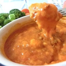 レトルトで楽して豪華に♪ レンチン2分☆ ミートソースチーズフォンデュ