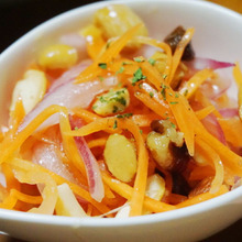 ナッツ入りキャロットラペ