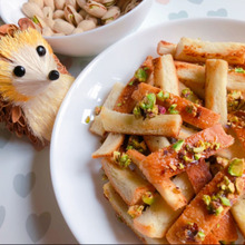 ピスタチオのパンミミ♡フィンガースナック♡