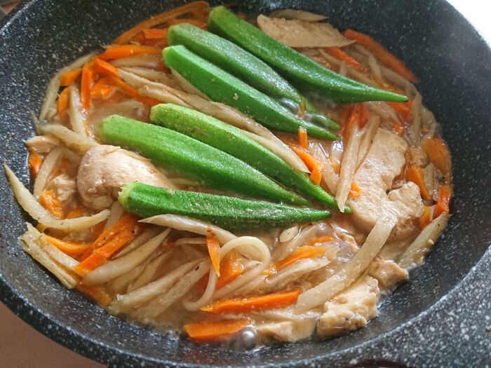 時間差で2つの料理