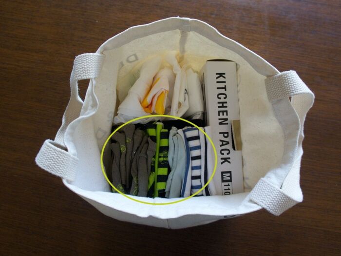 切ったものを置いておく場所