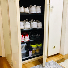 玄関クローゼット【消臭剤置くのをやめました】