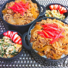 母とムスコのラブラブおソロ♪我が家定番の牛どーんで夏のラストラブ弁