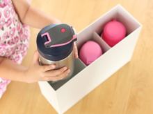 水筒の収納どうしてる?ダイソーの便利グッズで出し入れがラク&時短になりますよ♪