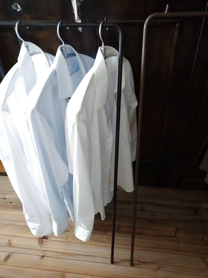 アイロンがけから遠のいていた理由! その①ワイシャツの種類を変える!