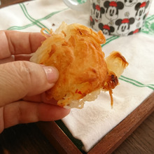 まさかの美味しさ♥️残った素麺がせんべいに変身‼️