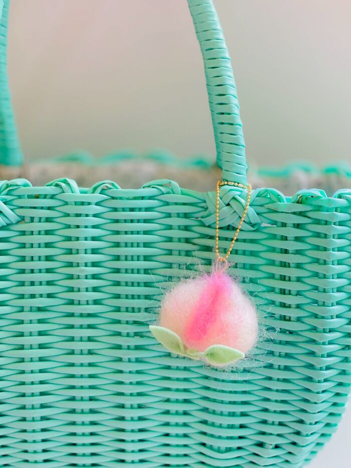 + Bagチャームにアレンジ♪