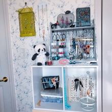 ショップ気分で♡アクセサリーを楽しく飾って見える収納♡