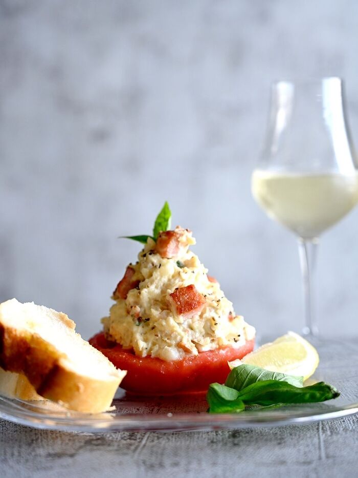 ふんわり滑らかポテトサラダ♪食感違いのごろっとベーコン入り【15分以内副菜兼おつまみ】