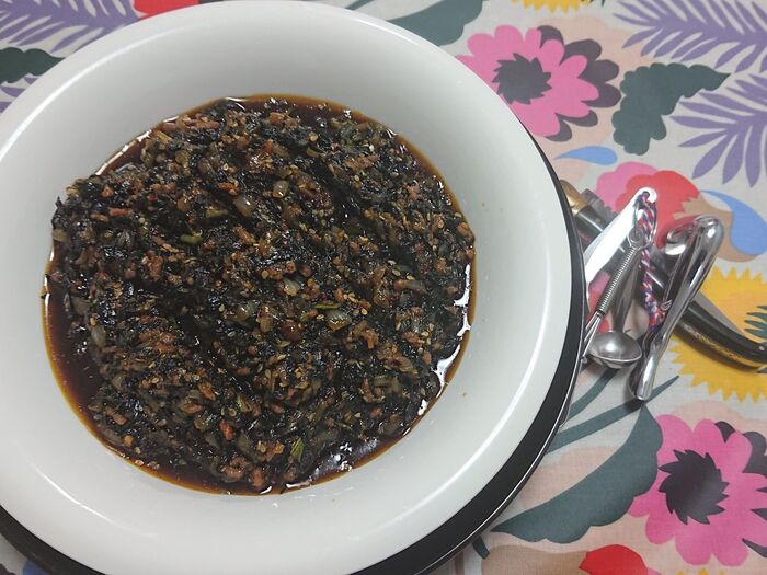 ピー葉麻辣そぼろ炒め