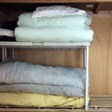 毛布と季節物のシーツをやめてみた。