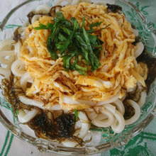 もずく酢で簡単さっぱり★中華冷やしうどん