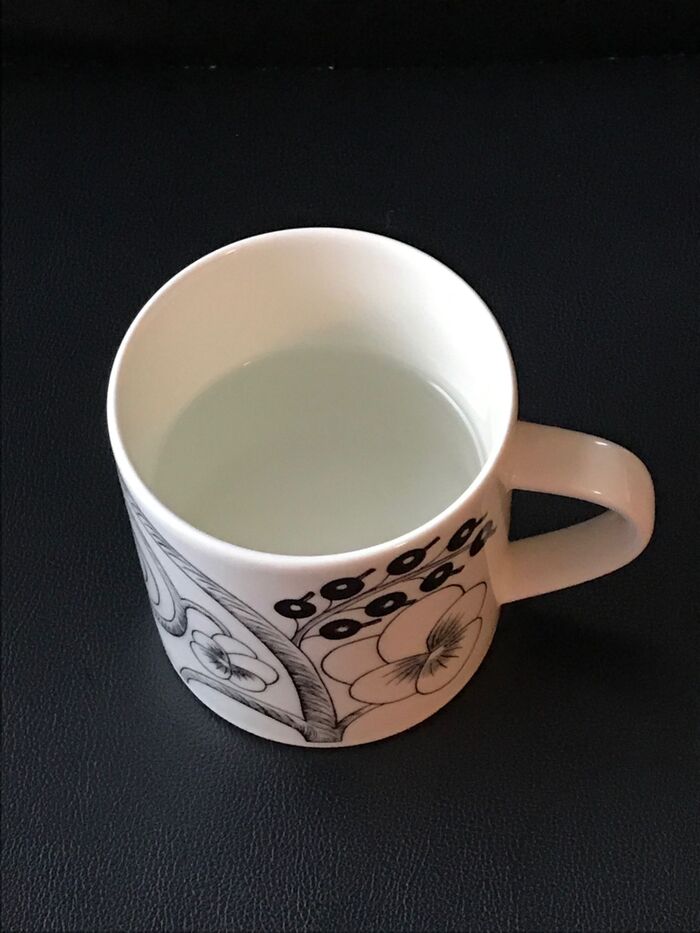 目覚めの白湯になりました~