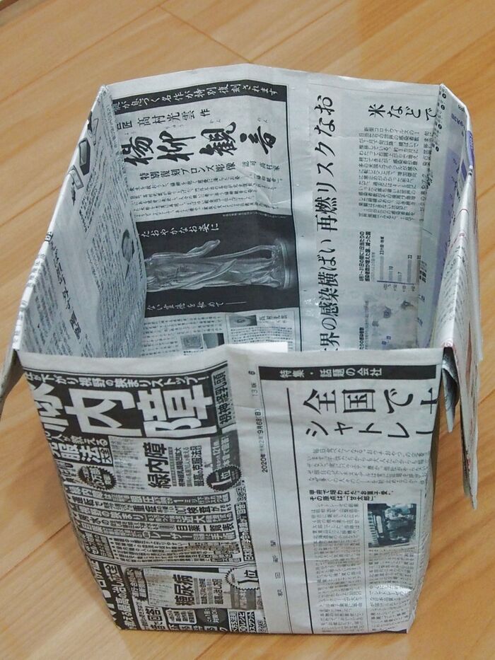 広げると → → こんな感じです