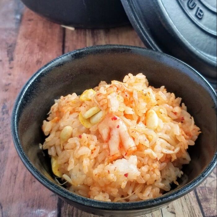 炒めたしらすがポイント!韓国風★しらす混ぜご飯