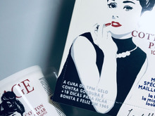 オードリーが可愛いコットンパフと綿棒