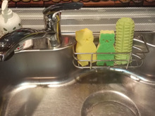 必見❗シンク洗い用のスポンジ…どこに置いてる❓