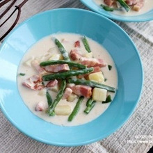 失敗ナシのホワイトソース♪いんげんのクリーム煮