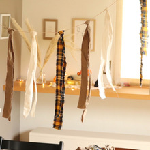 余った布でオシャレガーランドを作る!