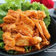 おうち居酒屋★やげん軟骨のパプリカソース