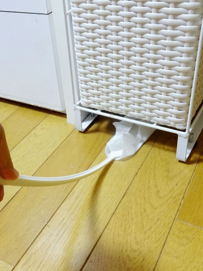 しなやかに曲がるスティック