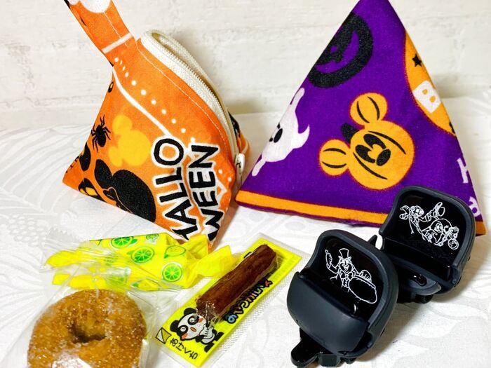 ハギレで作れる‼︎手のひらサイズのハロウィンポーチ