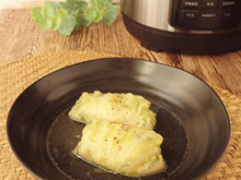 圧力鍋★中華風ロールキャベツ