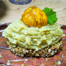 ♡モンブラン♡さつまいも&生栗で作った梅酒マロングラッセ