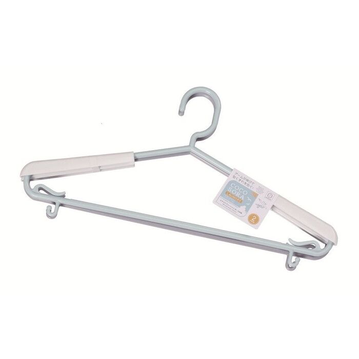 ●スライドプレーンハンガー 2本組/COCOSORA ココソラシリーズ