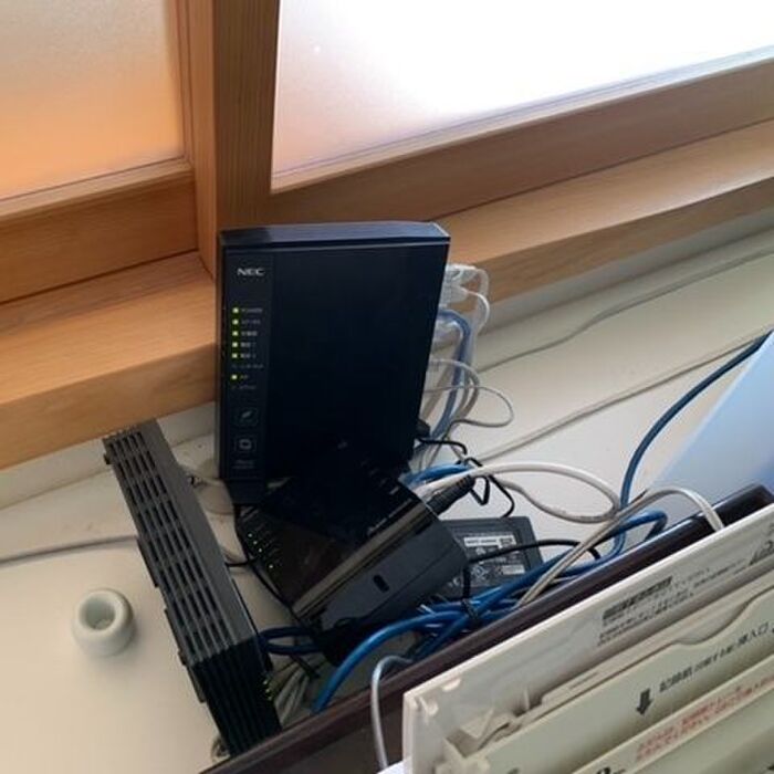 【ビフォー】ゴチャゴチャが丸見えでした