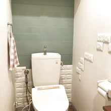 材料費1000円所要時間1時間!! 汚れも隠せる!! セリアでトイレの簡単イメチェン