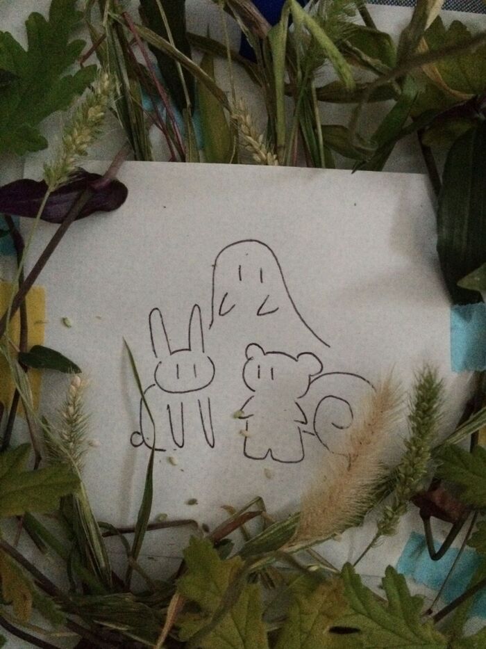 ハロウィンパーティ密談中