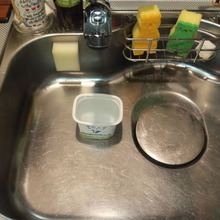 常に、シンクにヨーグルトの空きパックを置く意味は⁉