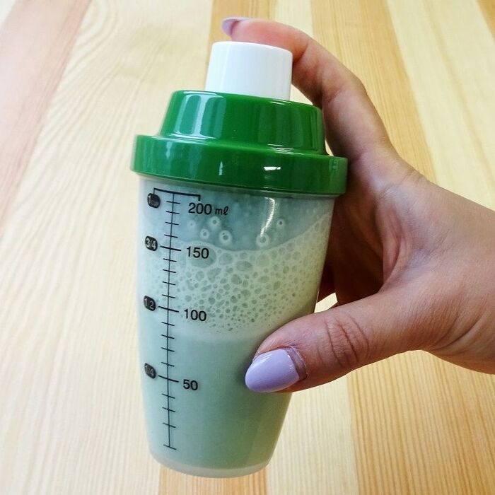 健康習慣に!振るだけカンタン、しっかり溶ける青汁シェイカー