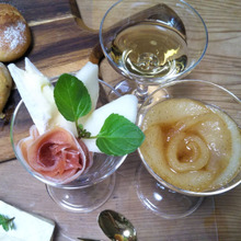 ♡洋梨デザート&洋梨前菜♡薔薇