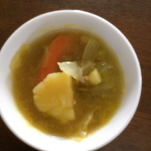 【リメイクレシピ】前日のキーマカレーが「ポトフ」に変身♪