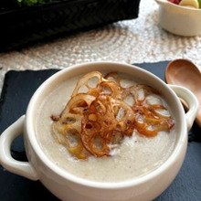 とろんと濃厚!レンコンのポタージュ