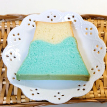 切っても切っても富士山!縁起をかついで朝から元気◎