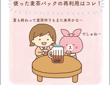 捨てる前にもうひと働き!麦茶パックの再利用法とは?